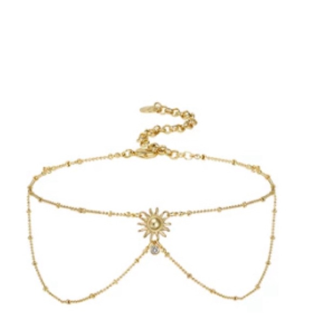 Fashion Necklace with rhinestones